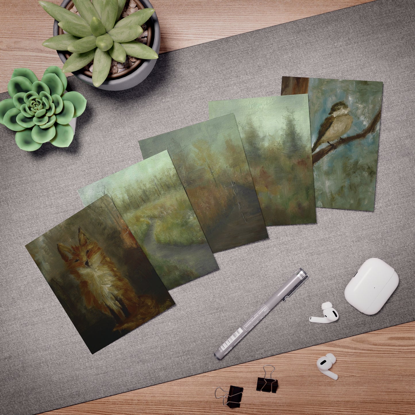 Nature-Inspired Multi-Design Greeting Cards - Perfect for All Occasions, Seasonal Greetings, Artist Cards, Eco-Friendly Cards, and More!