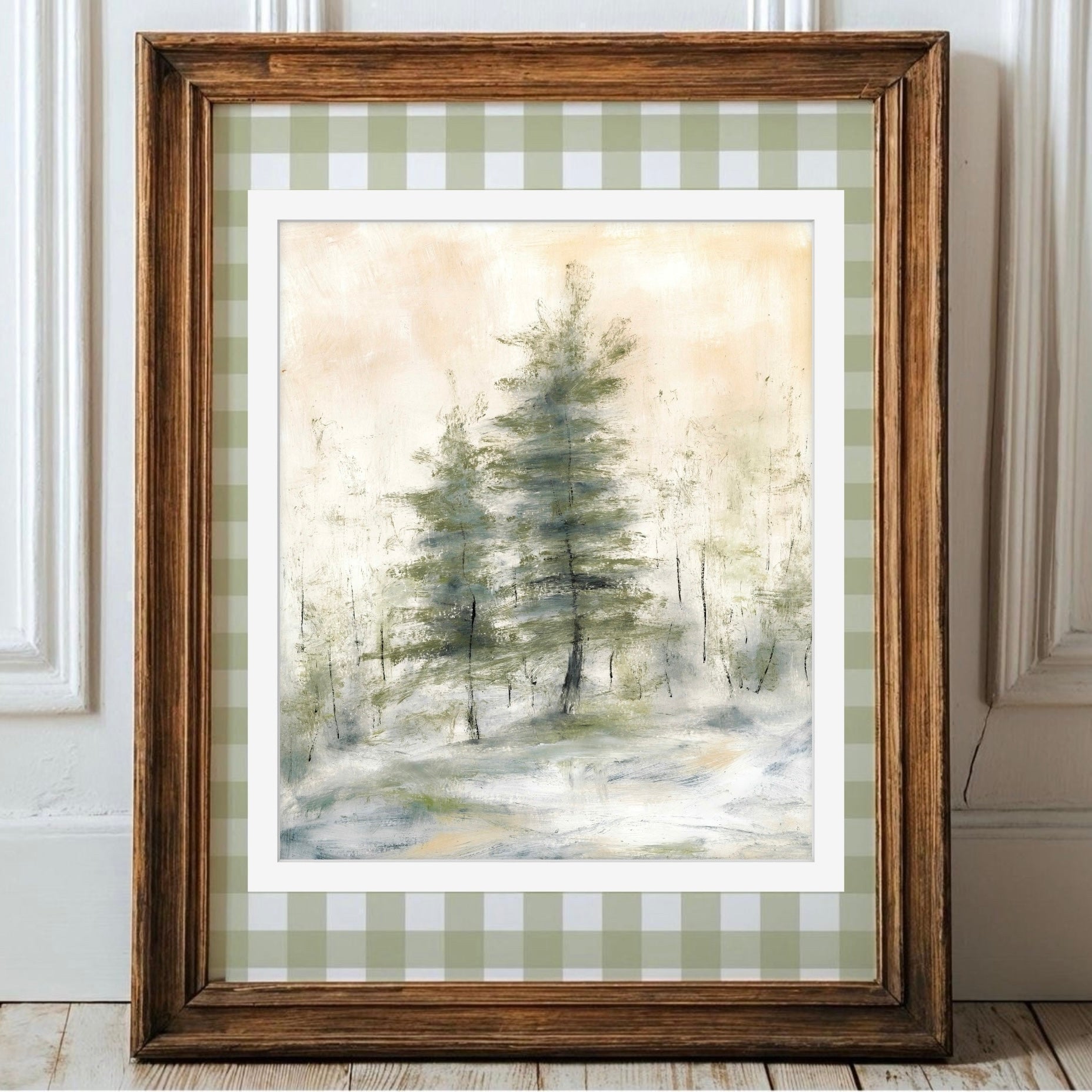 Two Trees Fine Art Print