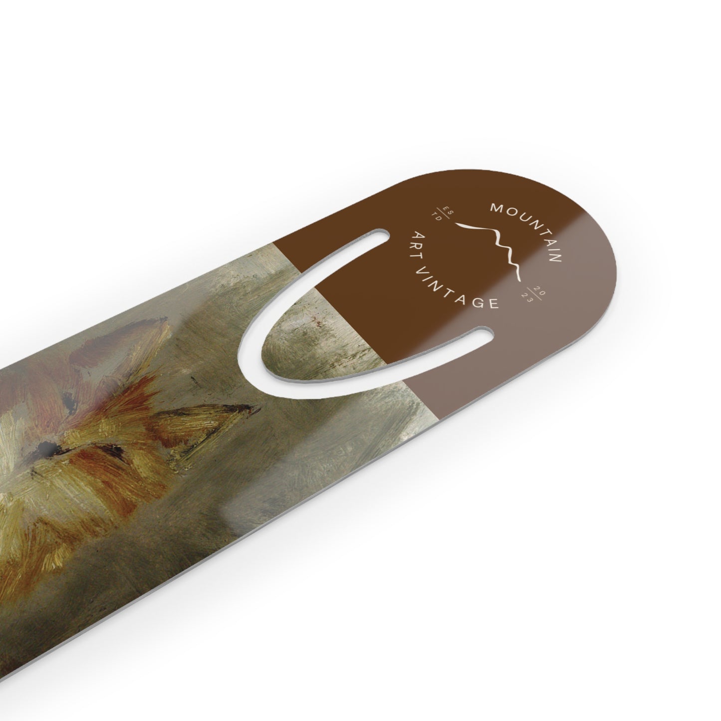Bookmark, Fox Original Painting, Fall Colors, Literary Gift, Book Lover, Animal Lover, Reading Accessories, Teacher Gift
