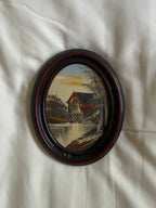 Vintage Mini Framed Painting