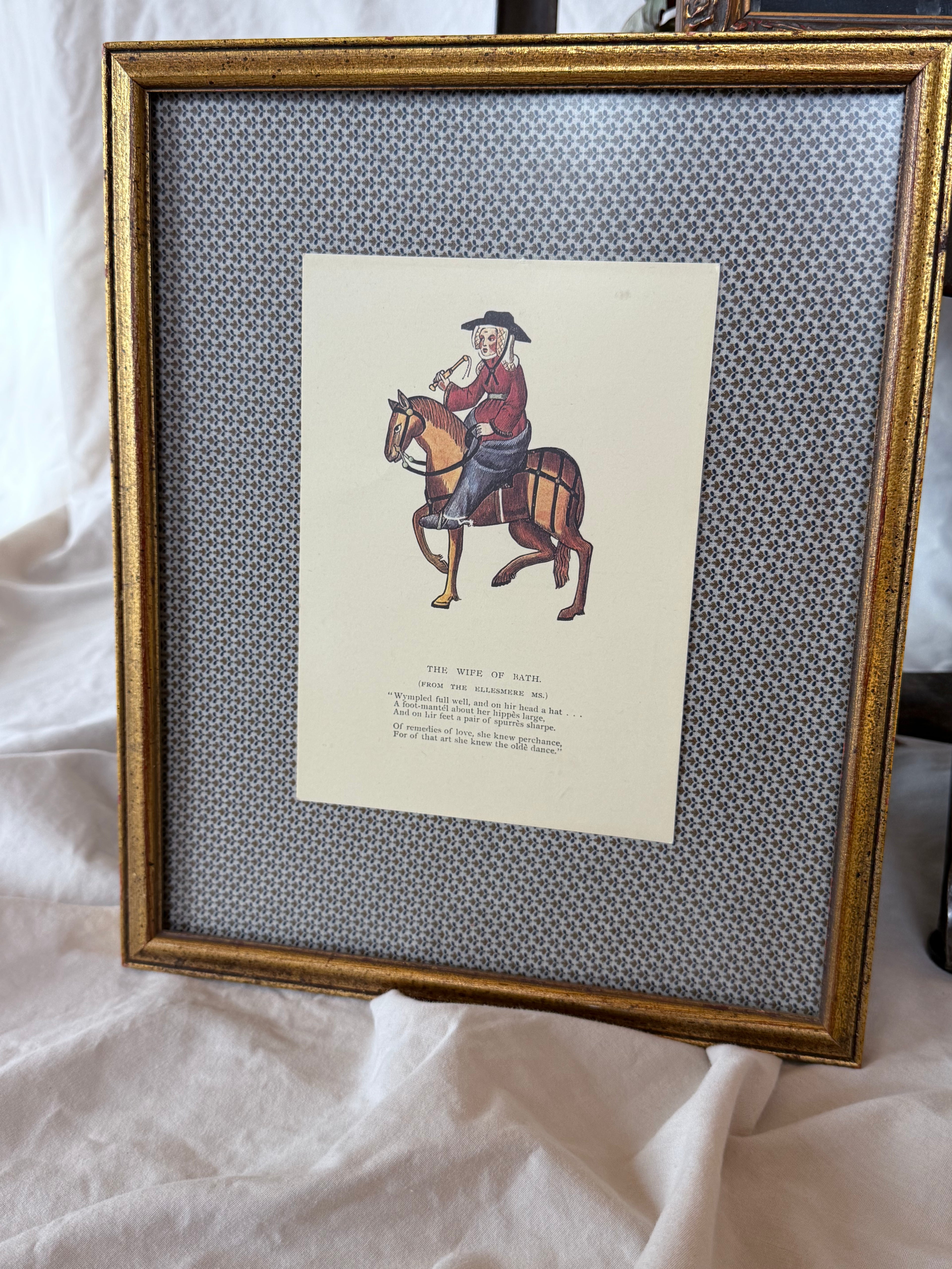 The Wife Of Rath - Vintage Framed Print