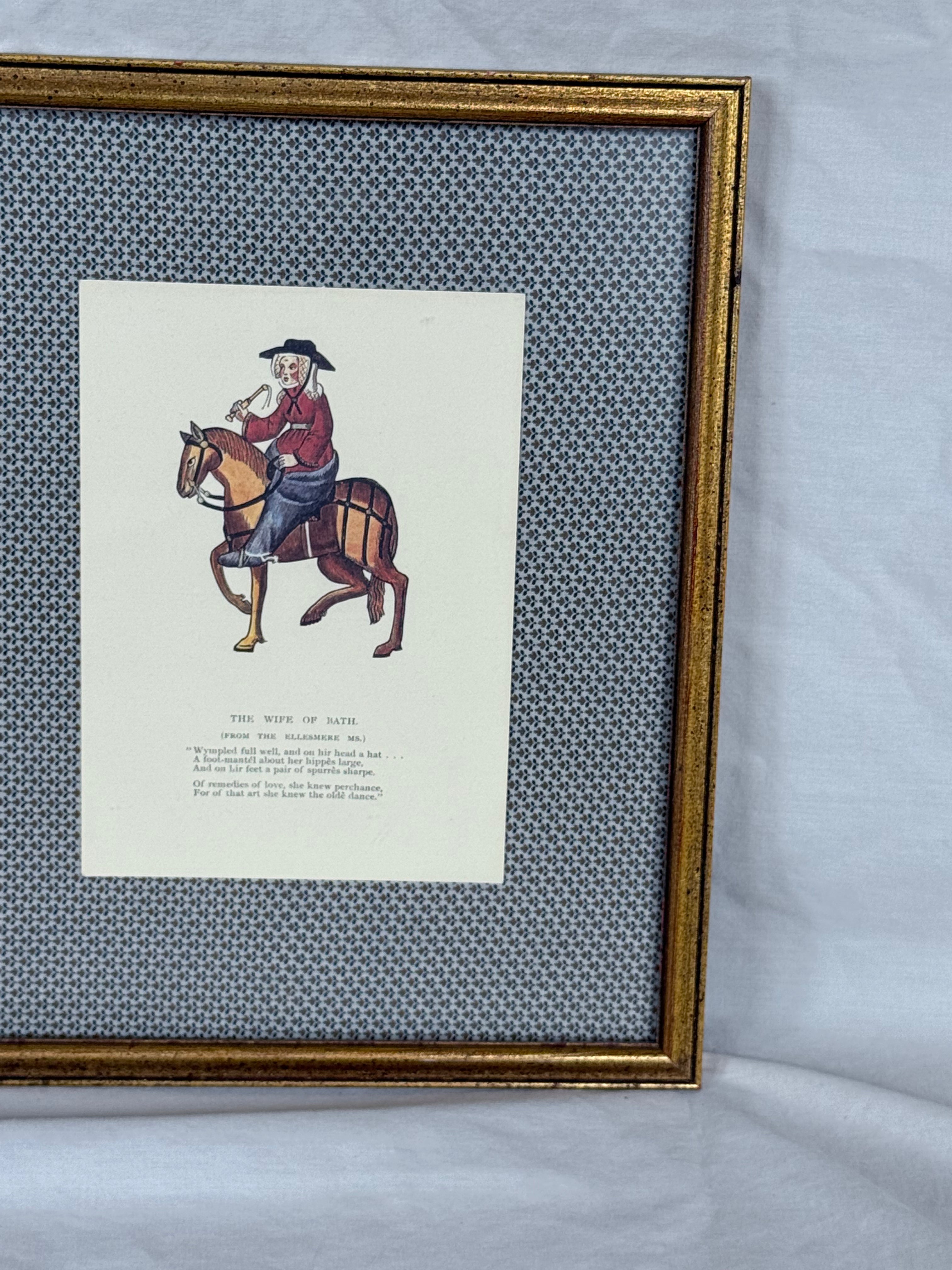 The Wife Of Rath - Vintage Framed Print